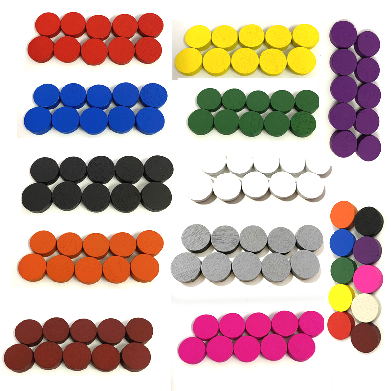 Board Game Catan - 100 sztuk Średnica 15 * 5