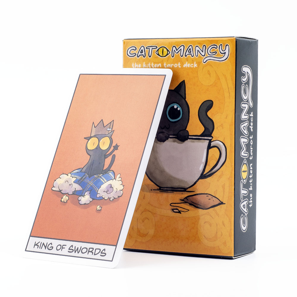 Board Game Of Life - Cat Mancy Kitten Tarot Deck 78