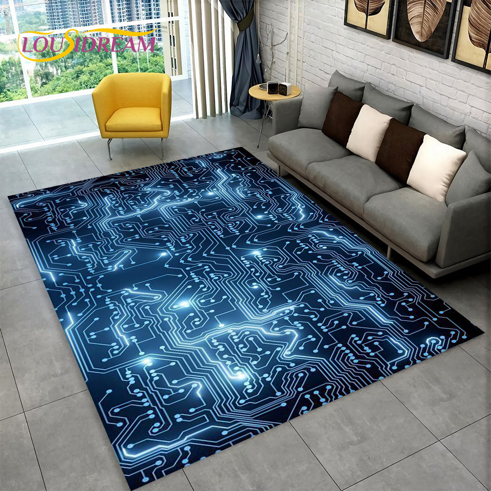 Board Game Live - Dywanik 3D Chip Circuit Board, dywanik