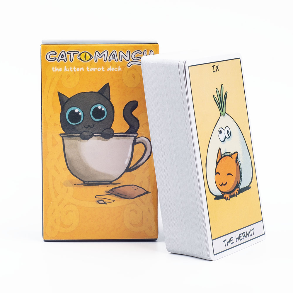 Cat Mancy Kitten Tarot Deck 78 – Board Game Of Life recenzja i cena